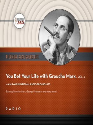 cover image of You Bet Your Life with Groucho Marx,  Volume 3
